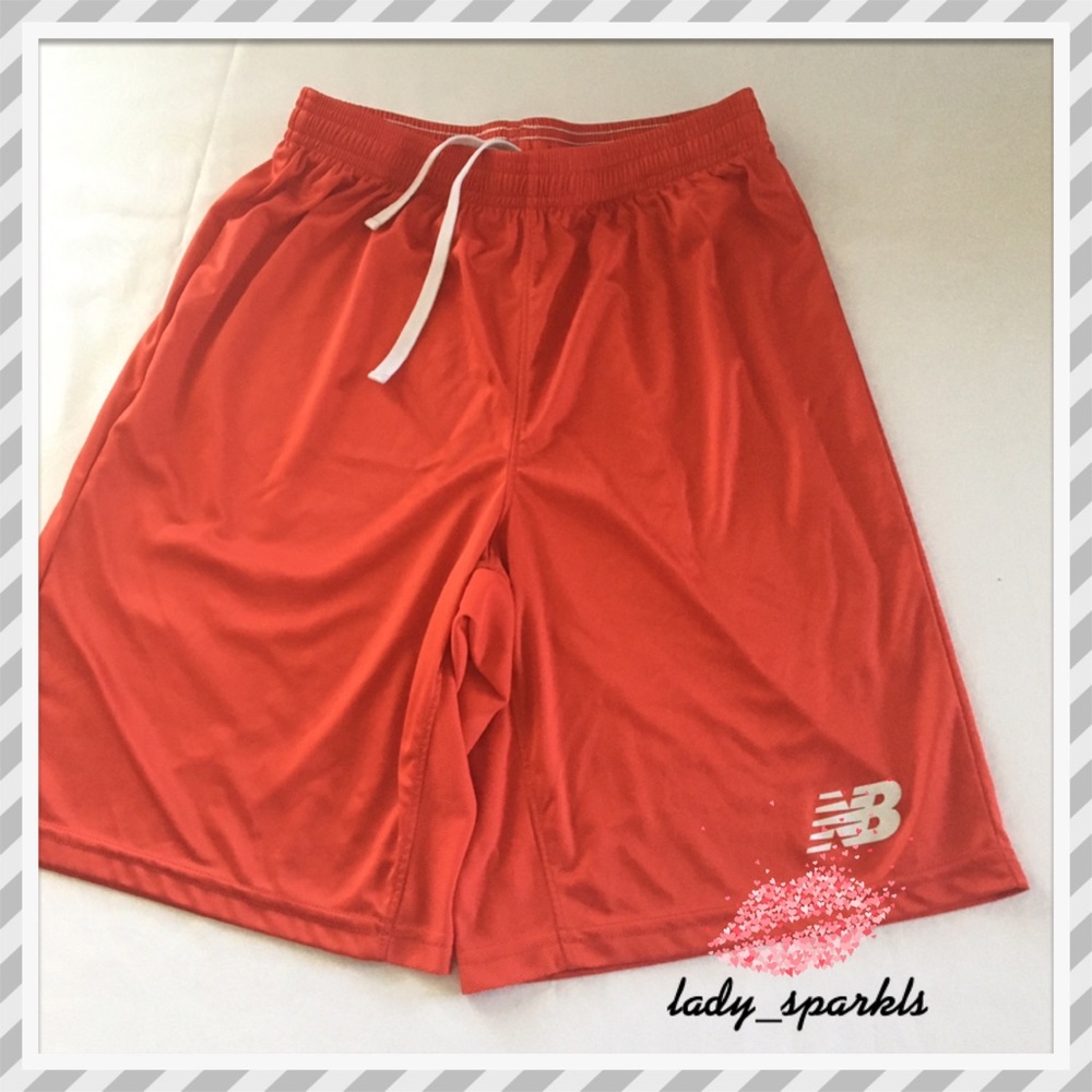 New Balance | Boys Athletic Long Shorts Sm/red